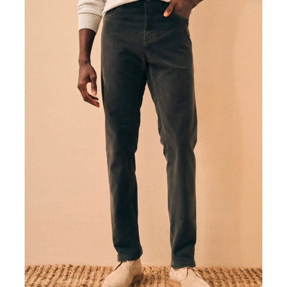 Faherty 5-Pocket Stretch Corduroy Mens Pants NWT - MSRP $168 Size - 40x32‎